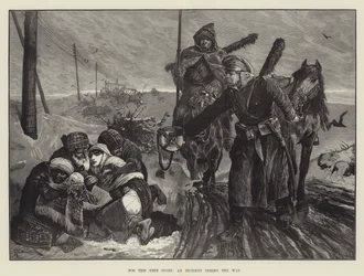 Dafür kämpfen sie, ein Vorfall während des Krieges